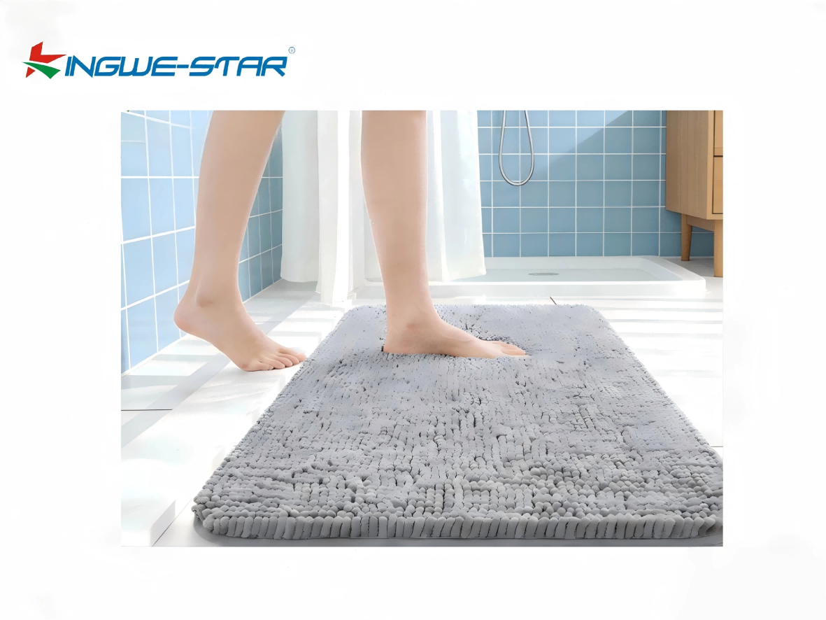 chenille bathroom rugs​